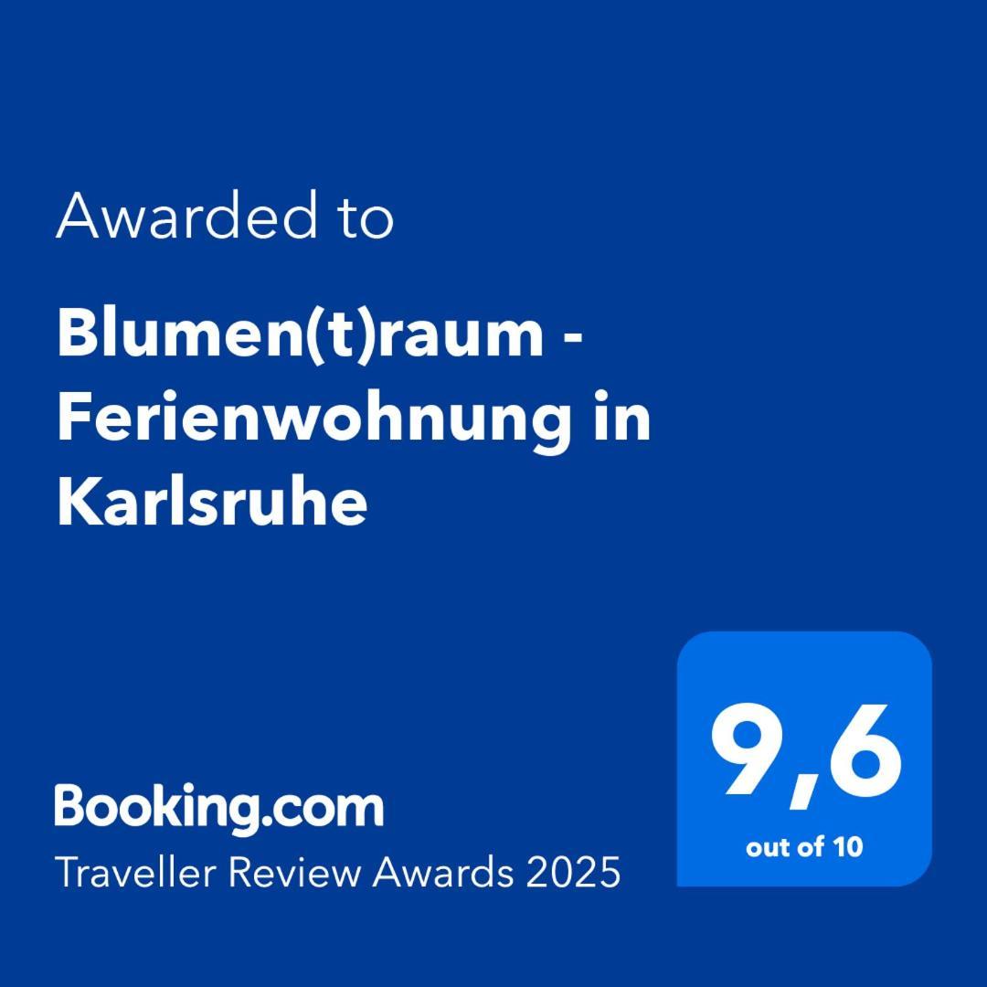 BlumenRaum - Ferienwohnung In Karlsruhe Ngoại thất bức ảnh